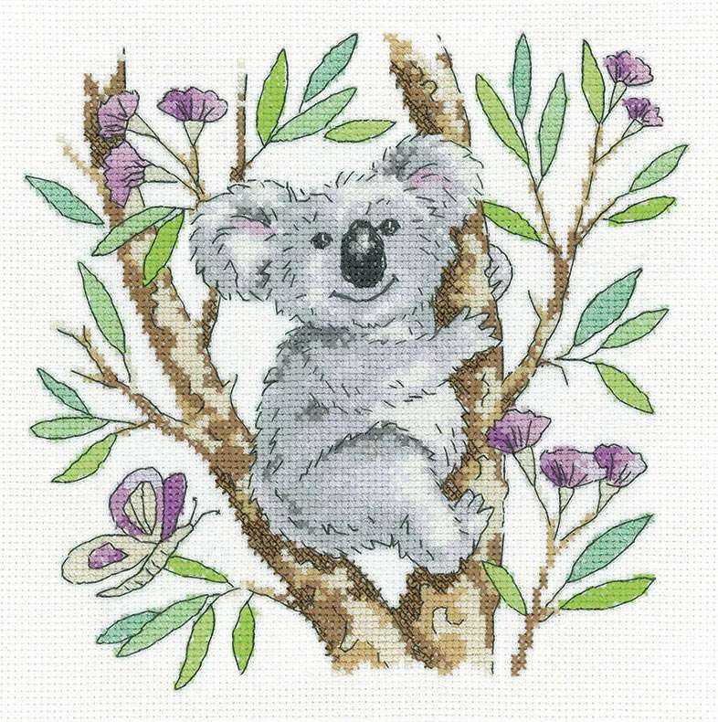 Beginner-Friendly Embroidery Kit by Koala Crafts