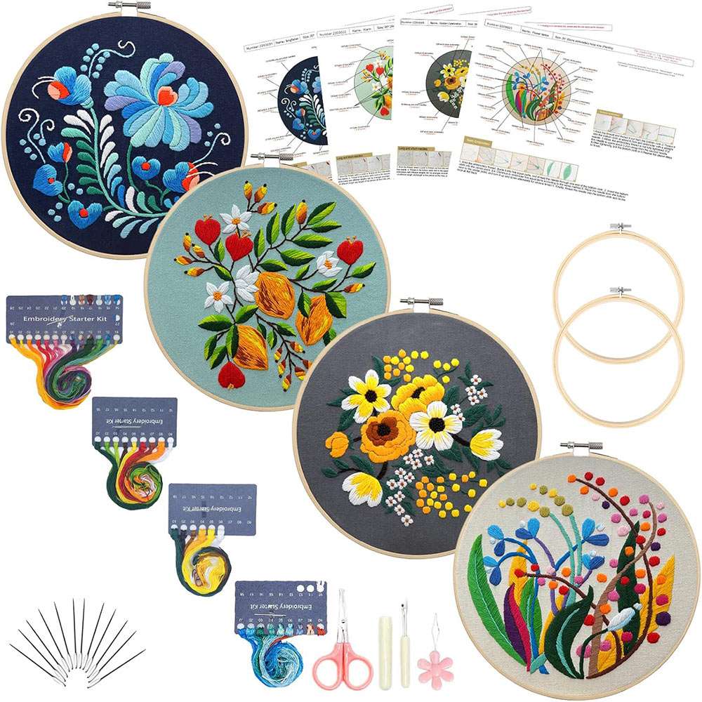 Pekko Modern Embroidery Starter Kit