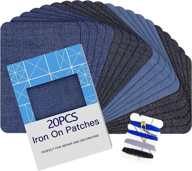 HTVRONT Iron-On Patches for Jeans (20PCS)