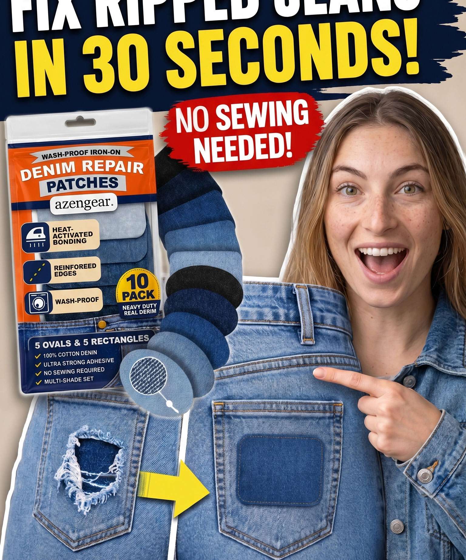 Top 7 Denim Repair Patches to Fix (And Not Throw Away) Your Favourite Jeans