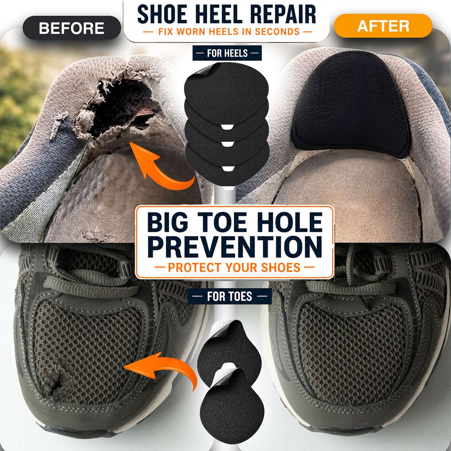 Top 7 Shoe Heel Repair Patches to Fix (And Prevent) Holes in Your Favourite Trainers